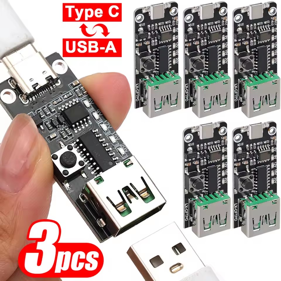 Usb C Hub - 1-3 sztuki, moduł USB-C 5A PD,