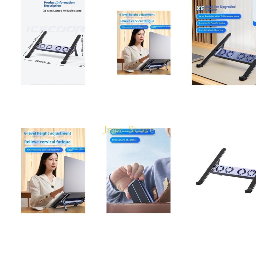 LX0B Ciche aluminiowe chłodzia – Laptop Cooling Pad recenzja i cena