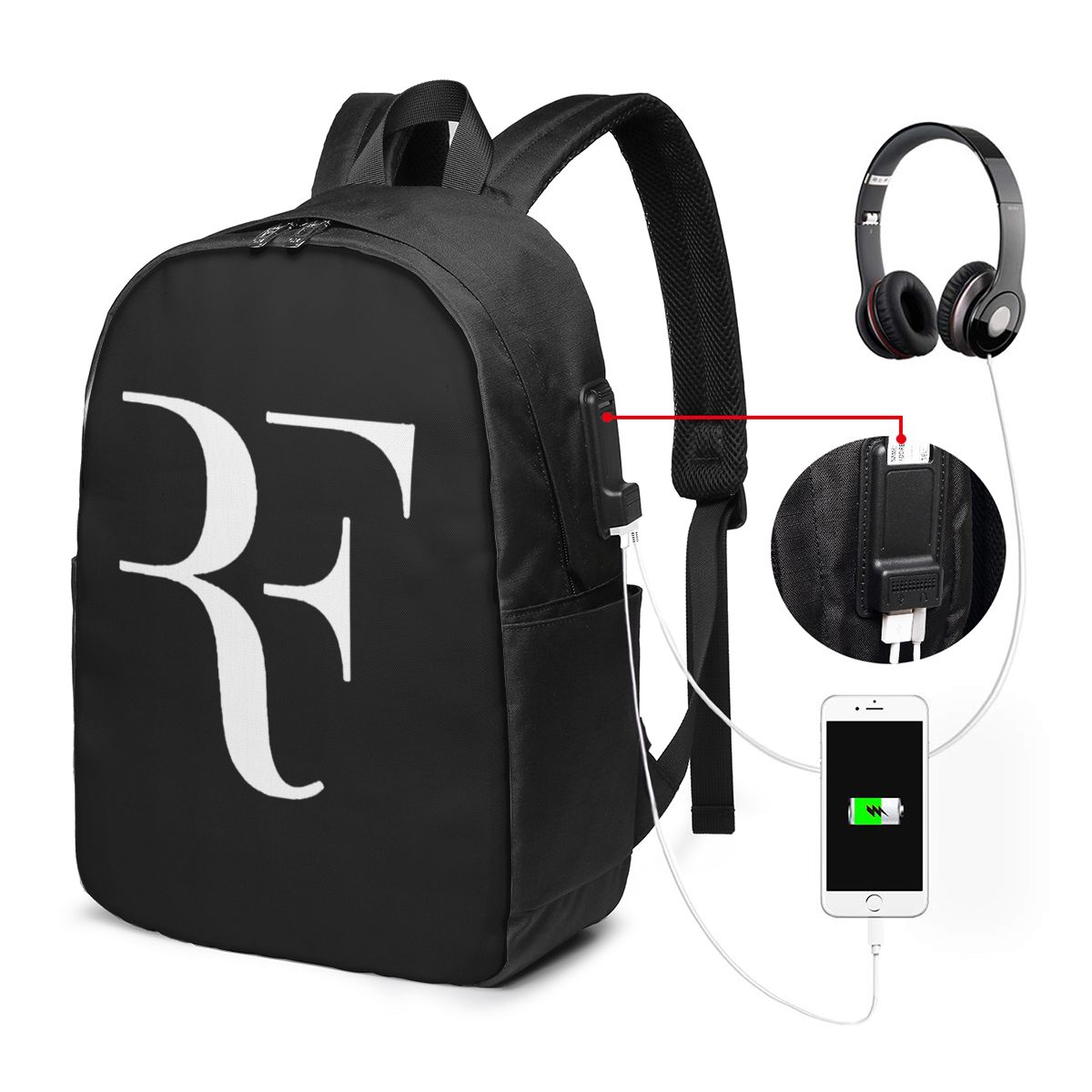 Plecak Roger Federer, torba po – Laptop Bag recenzja i cena